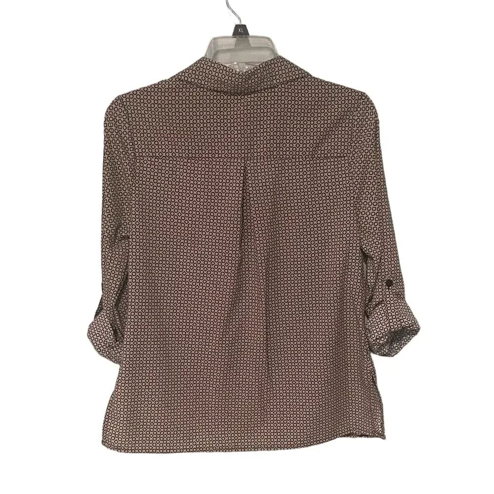 Kim Rogers Button-Up geometric pattern Shirt - Picture 5 of 6